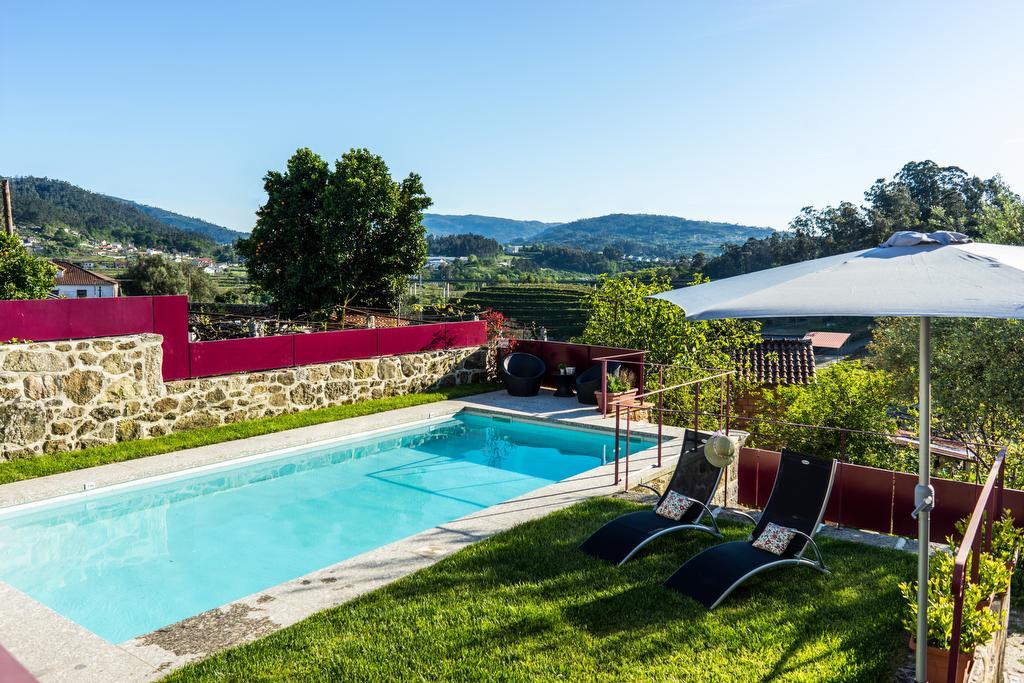 アルコス・デ・ヴァルデヴェス Quinta Do Cerqueiralヴィラ エクステリア 写真