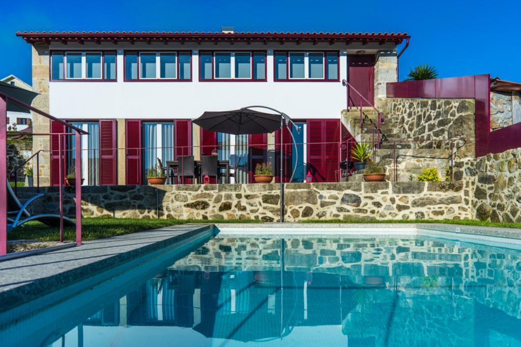 アルコス・デ・ヴァルデヴェス Quinta Do Cerqueiralヴィラ エクステリア 写真